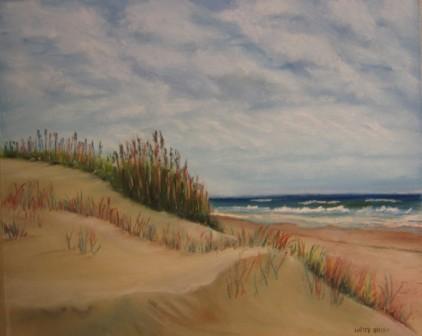 422x336 Outer Banks History Amp Hidden Gems - Beach Painting Obx