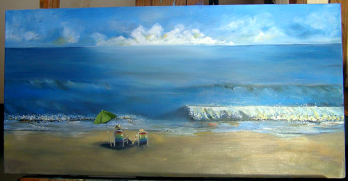 500x261 Summit Ridge Studio Christmas - Beach Painting Obx