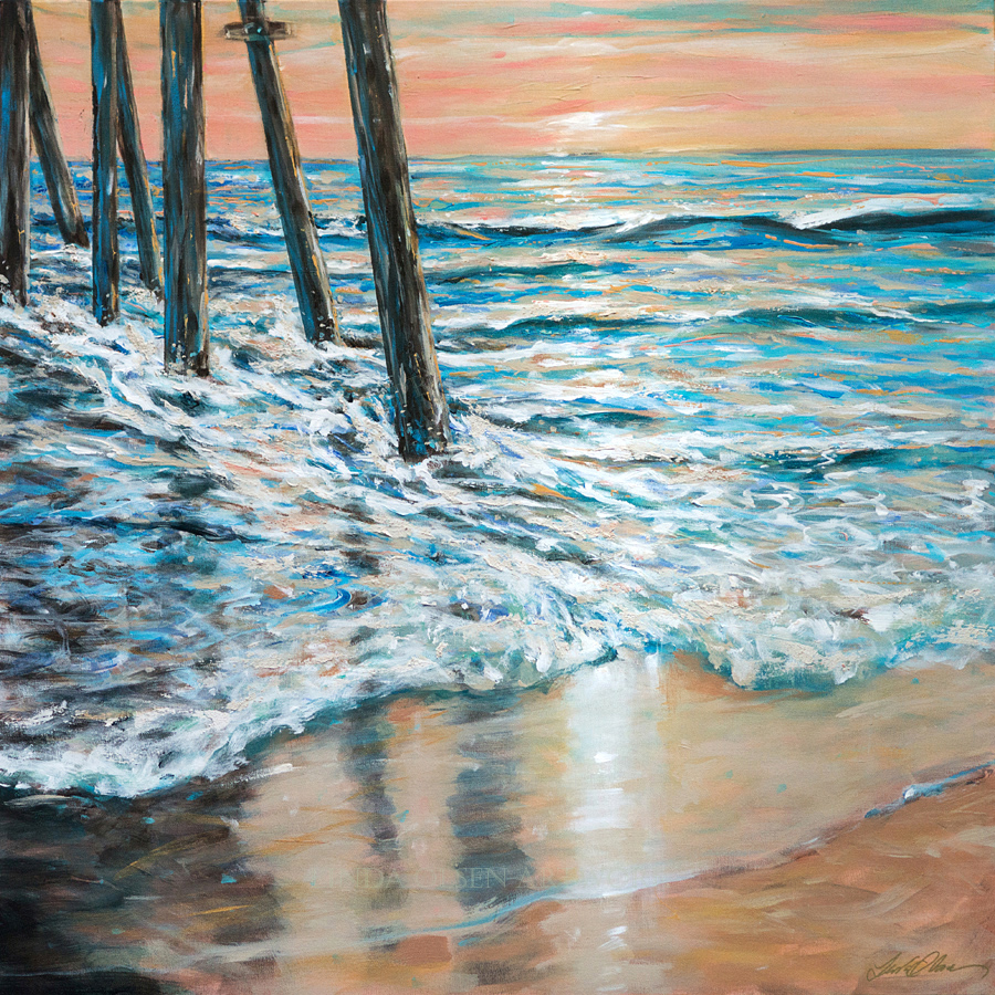 900x900 Seascape Painting - Beach Themed Painting