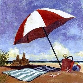 350x348 Beach Umbrella Painting Sappho.club - Beach Umbrella Painting
