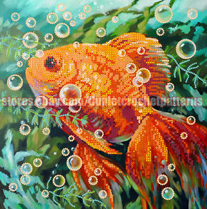 297x300 Goldfish Diy Bead Embroidery Kit Beaded Painting Set Stitching - Bead Painting