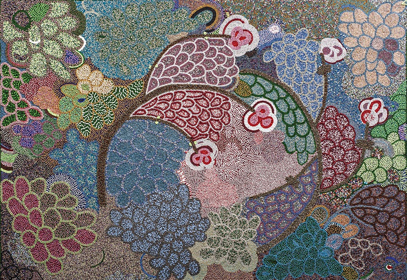 800x550 Painting With Beads A New Art Form Emerges In South Africa - Bead Painting