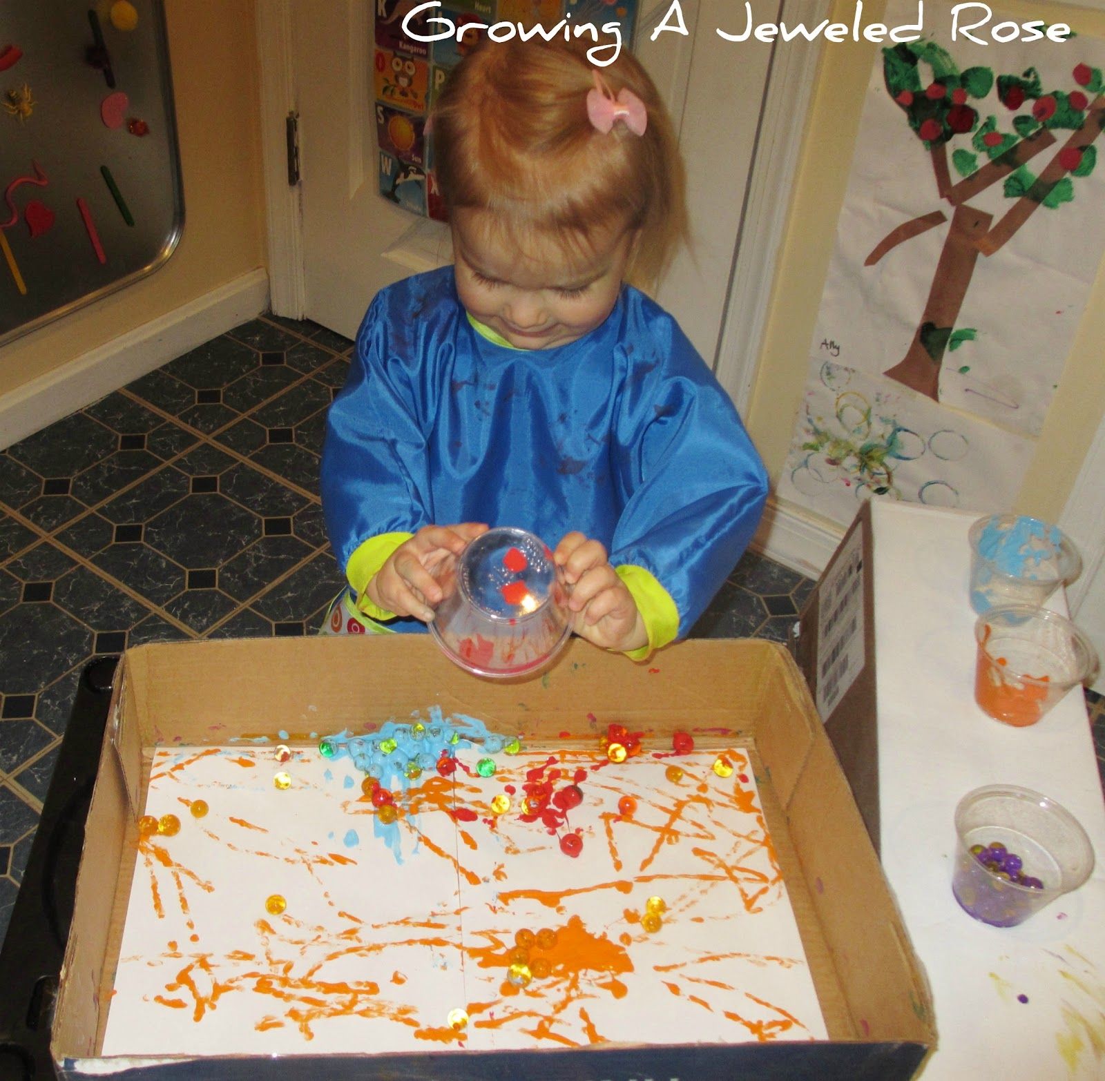 1600x1566 Water Bead Painting Growing A Jeweled Rose Crafts - Bead Painting