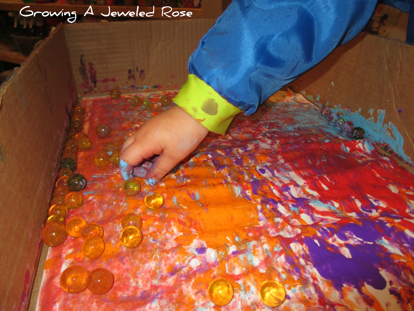 1600x1200 Water Bead Painting Growing A Jeweled Rose - Bead Painting