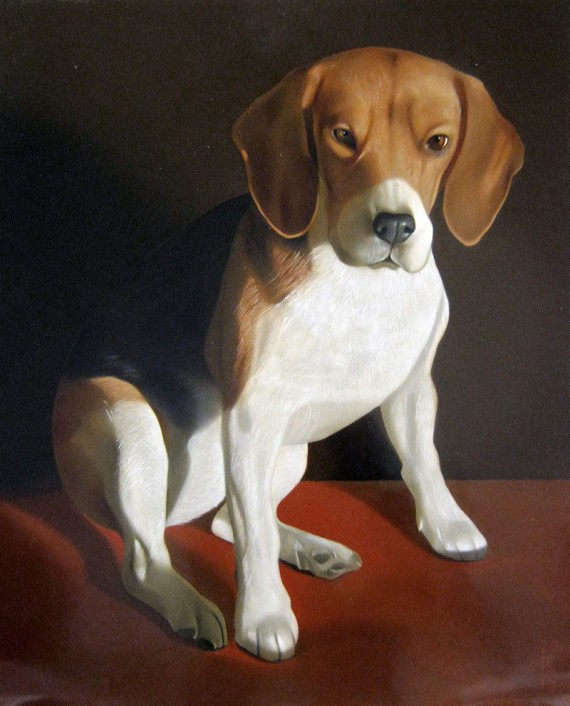 570x706 Buy Beagle - Beagle Painting