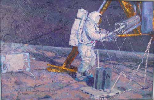 500x327 Alan Bean - Bean Painting