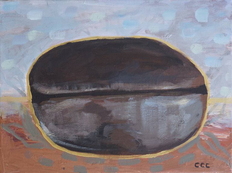 770x575 Saatchi Art Coffee Bean Painting By Collette Curran - Bean Painting