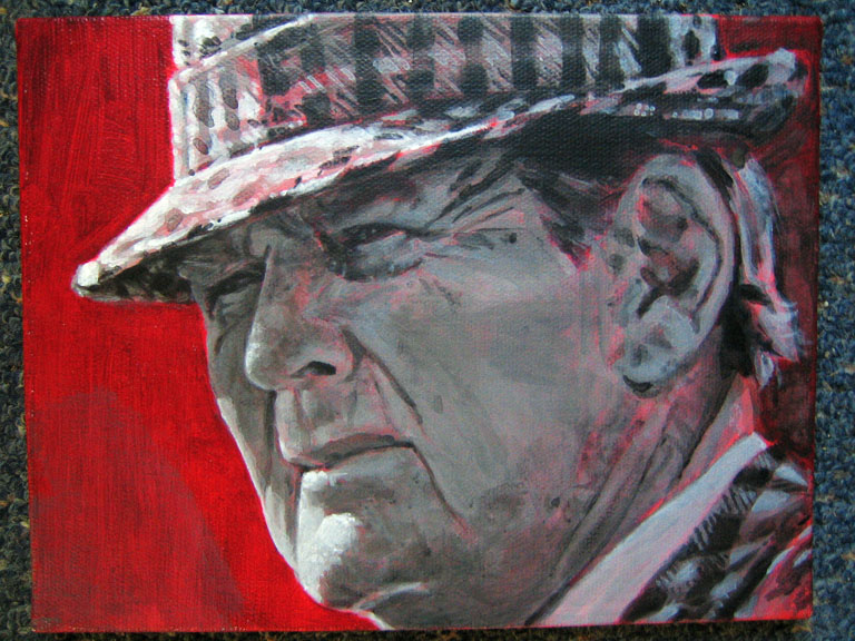 768x576 Noah's Art September 2010 - Bear Bryant Painting