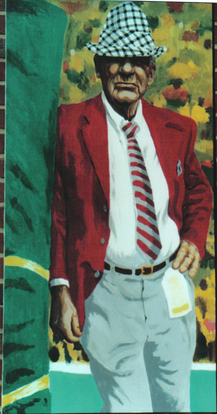 433x826 Sports Art - Bear Bryant Painting