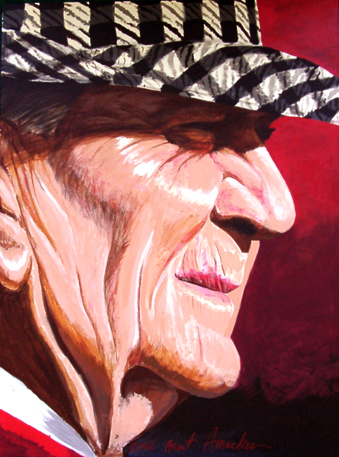 700x944 Sports Art - Bear Bryant Painting