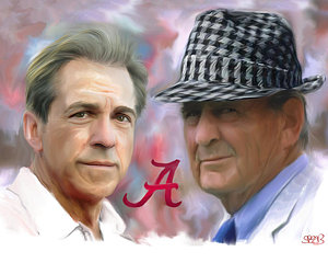 300x240 Bear Bryant Paintings Fine Art America - Bear Bryant Painting