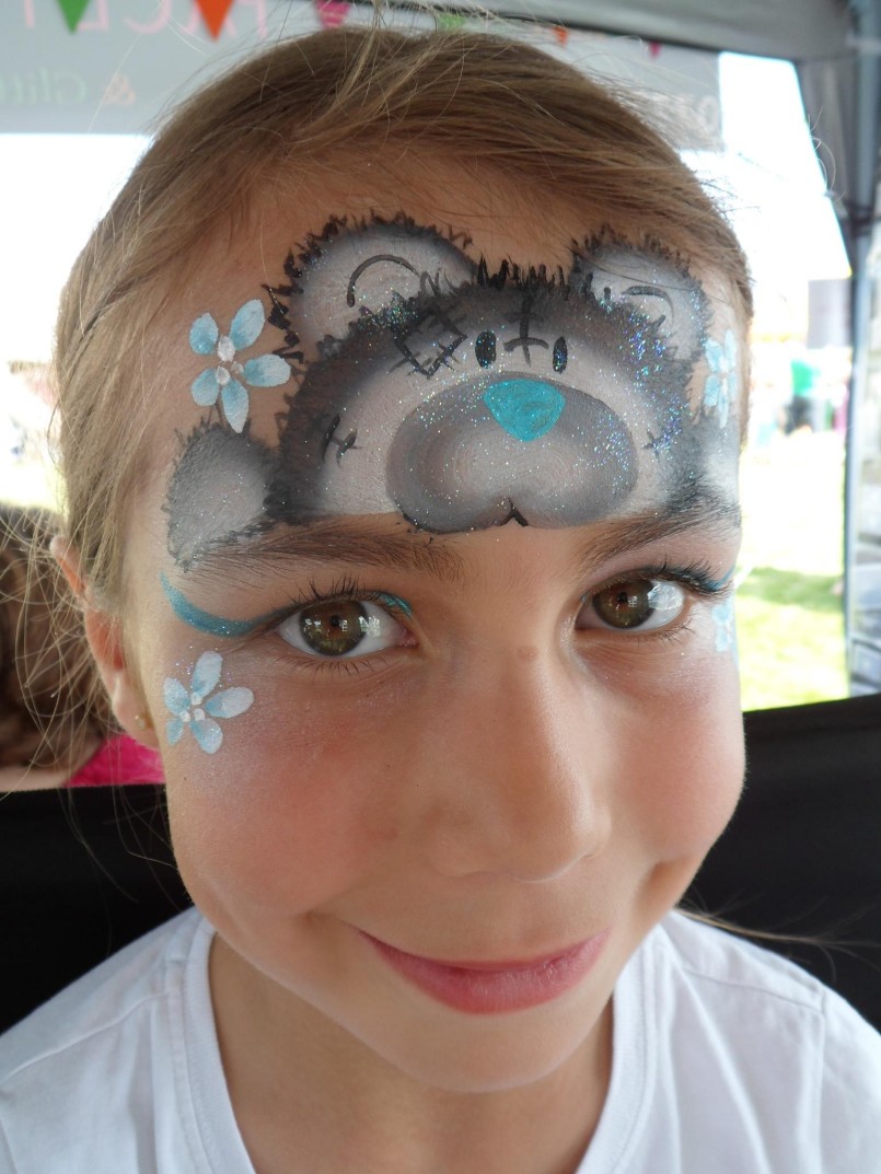 805x1073 Face Paint 4 U Bear Face Paint 4 U - Bear Face Painting