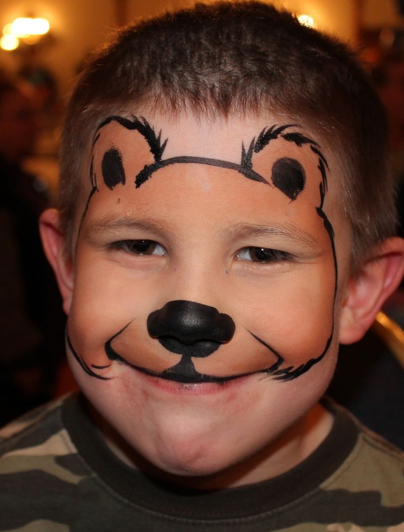 800x1052 Google Image Result - Bear Face Painting