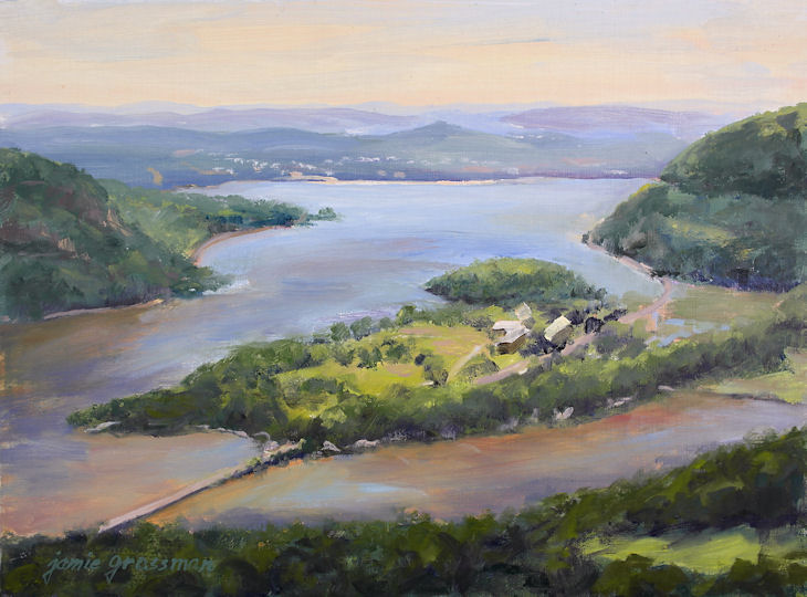 730x540 Hudson Valley Painter Blog Archive Iona Island From Bear - Bear Mountain Painting