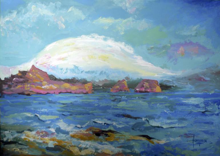 770x545 Saatchi Art The Bear Mountain Painting By Pavel Pashkin - Bear Mountain Painting