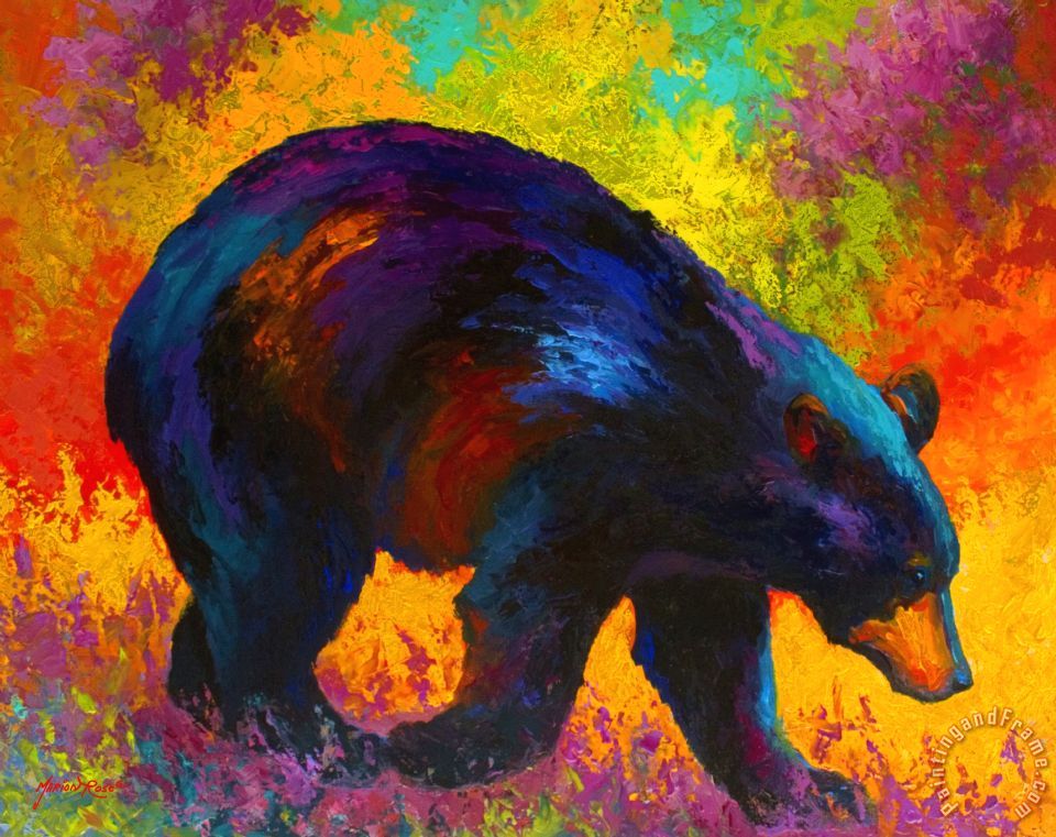 960x761 Marion Rose Roaming - Bear Painting