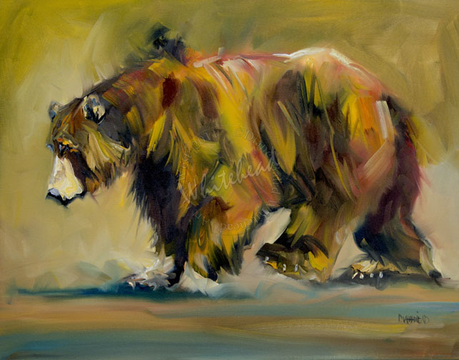 643x504 Diane Whitehead - Bear Painting Images