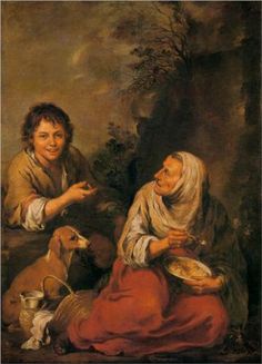 236x327 Jose De Ribera, Bearded Woman (Magdalena Ventura With Husband - Bearded Woman Painting
