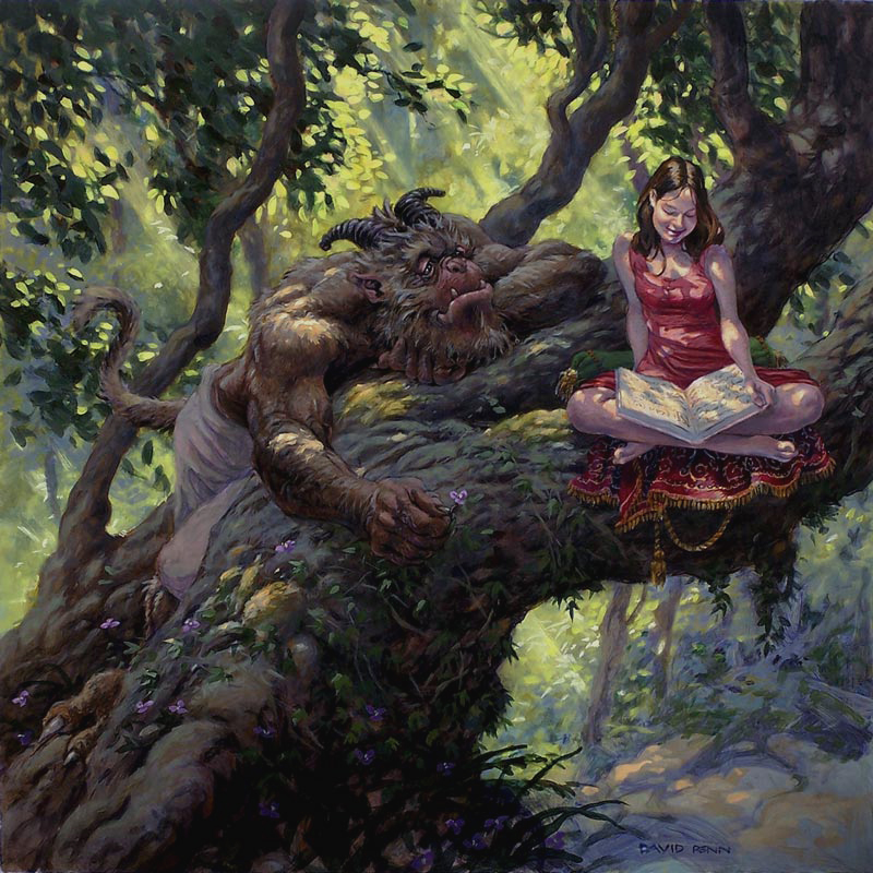 800x800 Beauty And The Beast By Postapocalypsia - Beast Painting