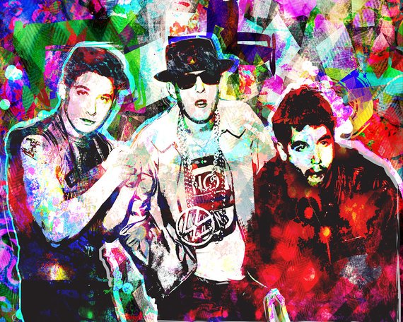 Beastie Boys Painting at PaintingValley.com | Explore collection of ...