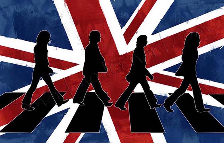 760x485 Abbey Road Canvas - Beatles Abbey Road Painting