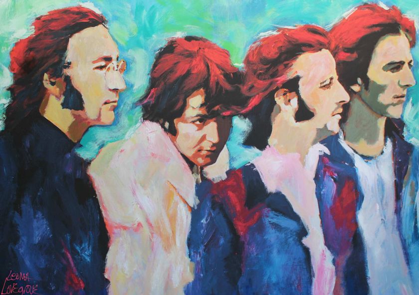 840x591 Leoma Lovegrove's Everyday Art Adventure How I Came To Paint - Beatles Painting