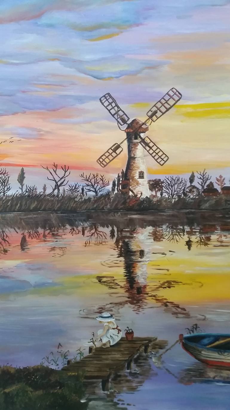 770x1369 Saatchi Art Beatrice Painting By Elisa Notaro - Beatrice Painting