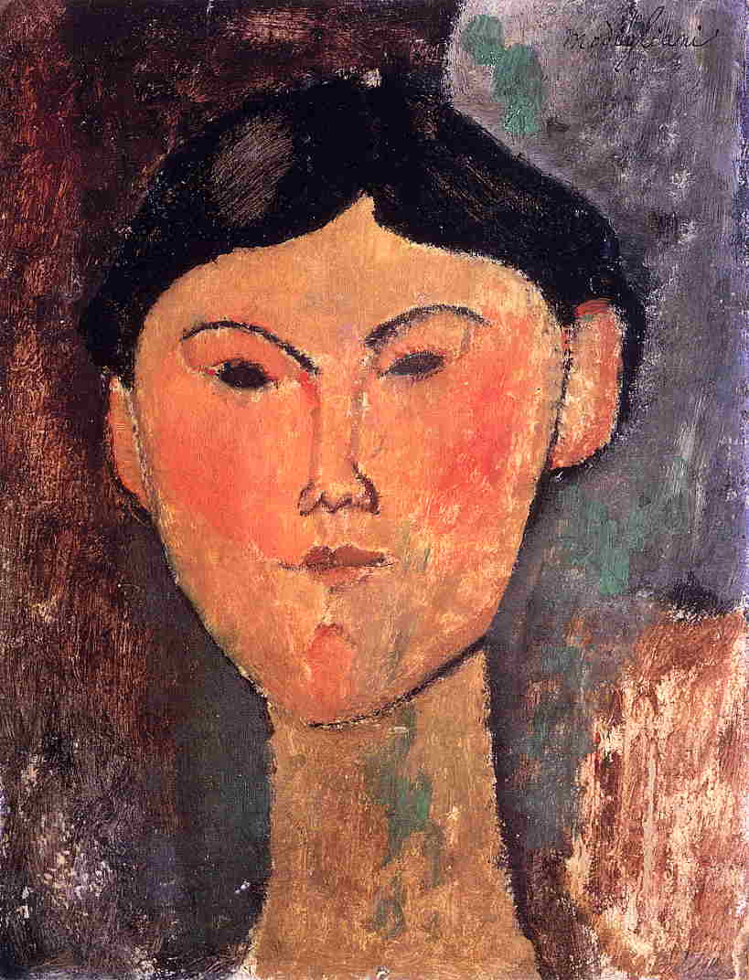 819x1072 Beatrice Hastings 1915 Painting Amedeo Modigliani Oil Paintings - Beatrice Painting