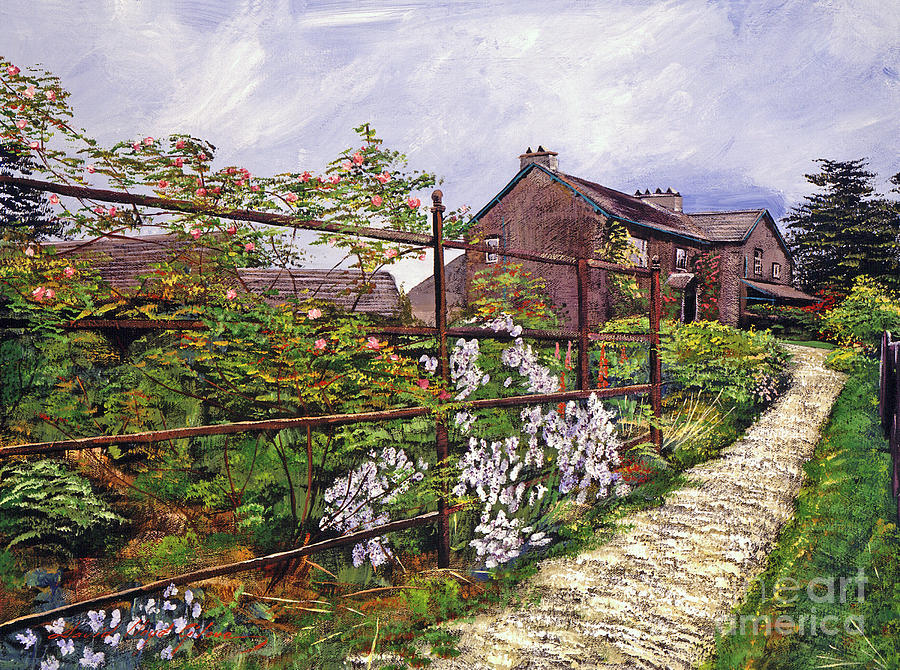 900x670 Beatrix Potter House Painting By David Lloyd Glover - Beatrix Potter Painting