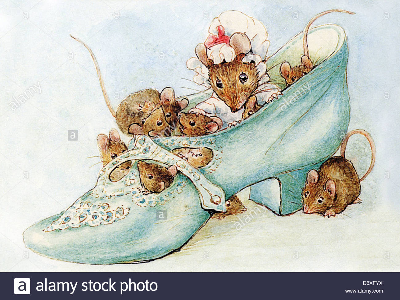 1300x973 Beatrix Potter Painting 1917 Stock Photo 57131646 - Beatrix Potter Painting