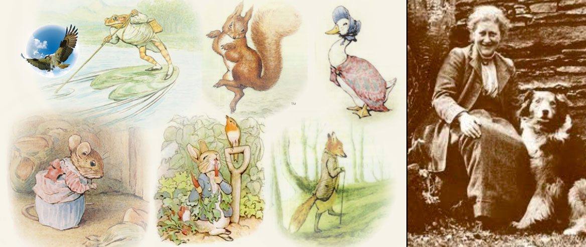 1168x492 Victorian Studio, Beatrix Potter's Collection Of Botanical Art - Beatrix Potter Painting