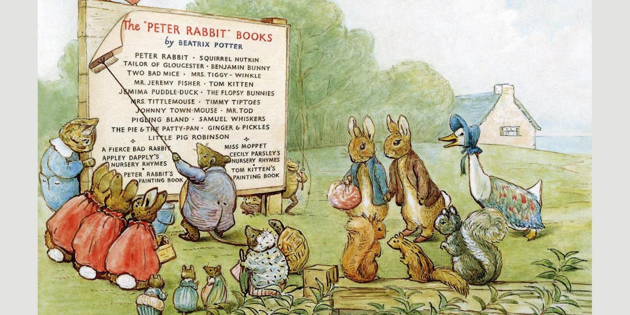 1280x640 Bbc - Beatrix Potter Painting