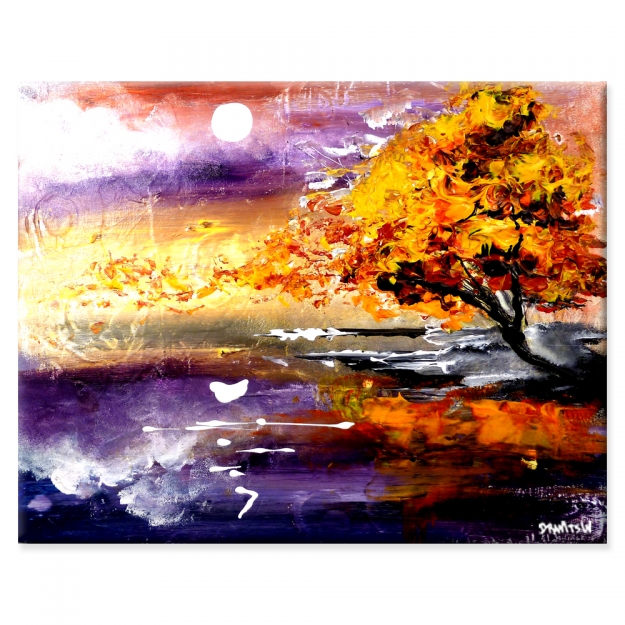 625x625 Landscape Paintings Abstract Landscape Artwork On Canvas For Sale - Beautiful Abstract Painting