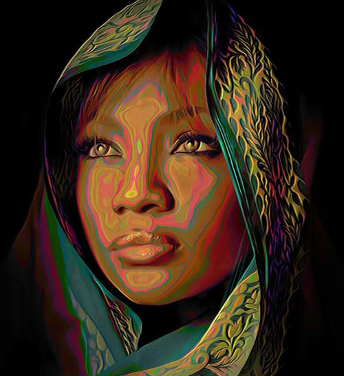 500x546 647 Best Stroke Of Genius Images On African American - Beautiful African Woman Painting