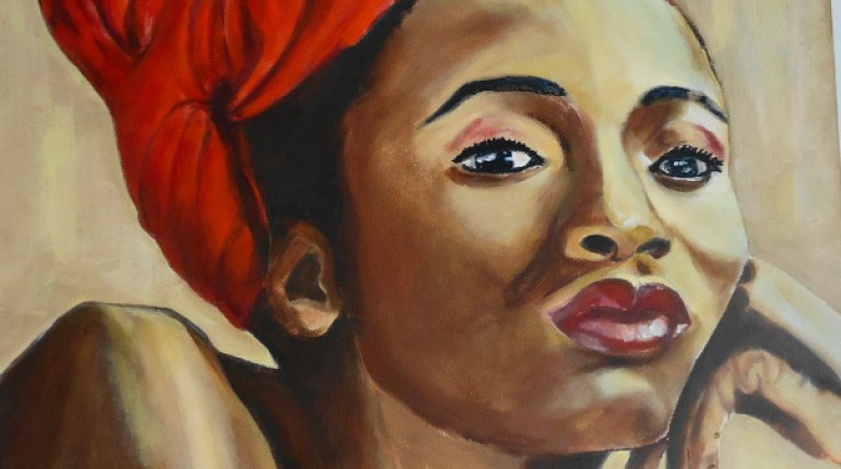 770x430 Must Read For All Women - Beautiful Black Woman Painting