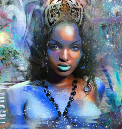 500x527 Pictures Black Women Artists Painting, - Beautiful Black Woman Painting