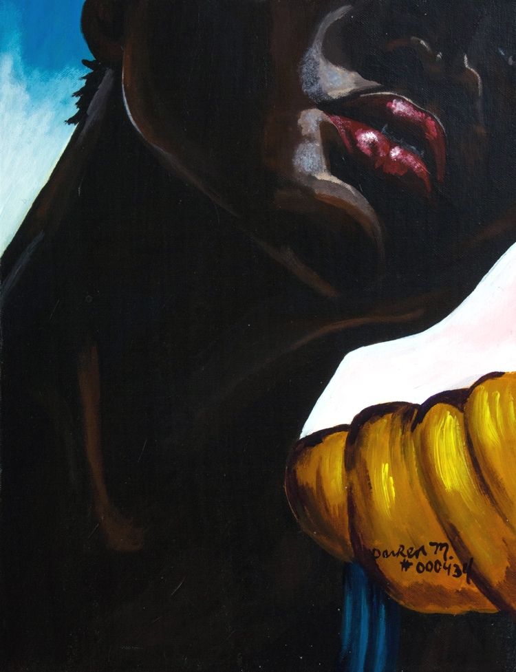 750x977 Beautiful Black Woman - Beautiful Black Woman Painting