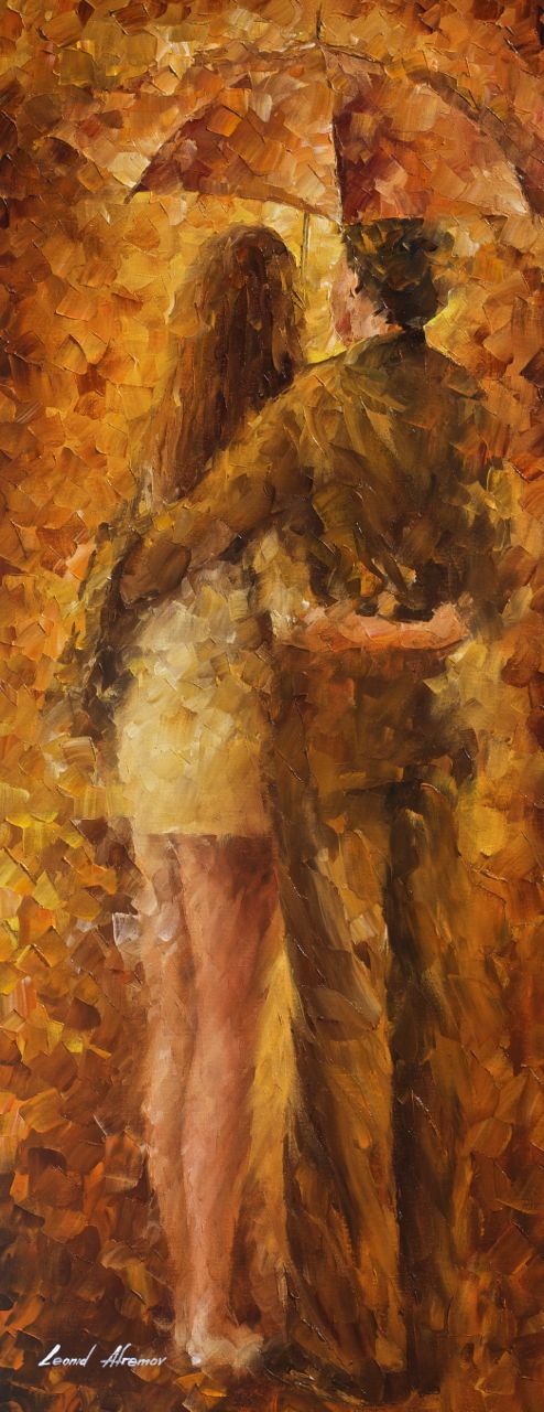 494x1280 Leonid Afremov, Paint, Oil, Impressionism, Abstract, Couple, New - Beautiful Couple Painting