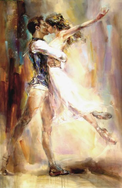 423x650 This Picture Is Beautiful. I Love This Picture Because It Shows - Beautiful Couple Painting
