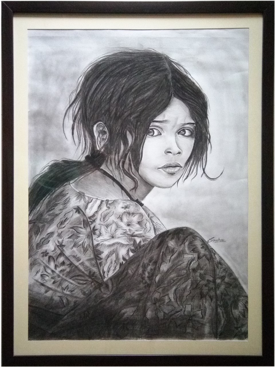 960x1280 Buy Beautiful Eyes Of Rajasthan Handmade Painting By Sneha Sneha - Beautiful Eyes Painting