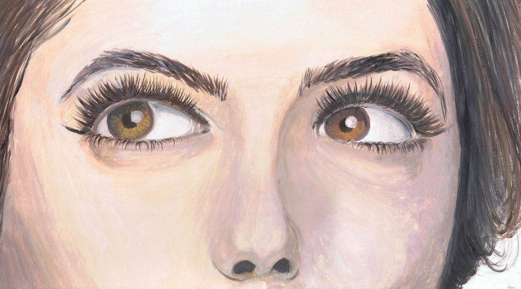 1024x569 Eyes Painting By Rayjaurigue - Beautiful Eyes Painting