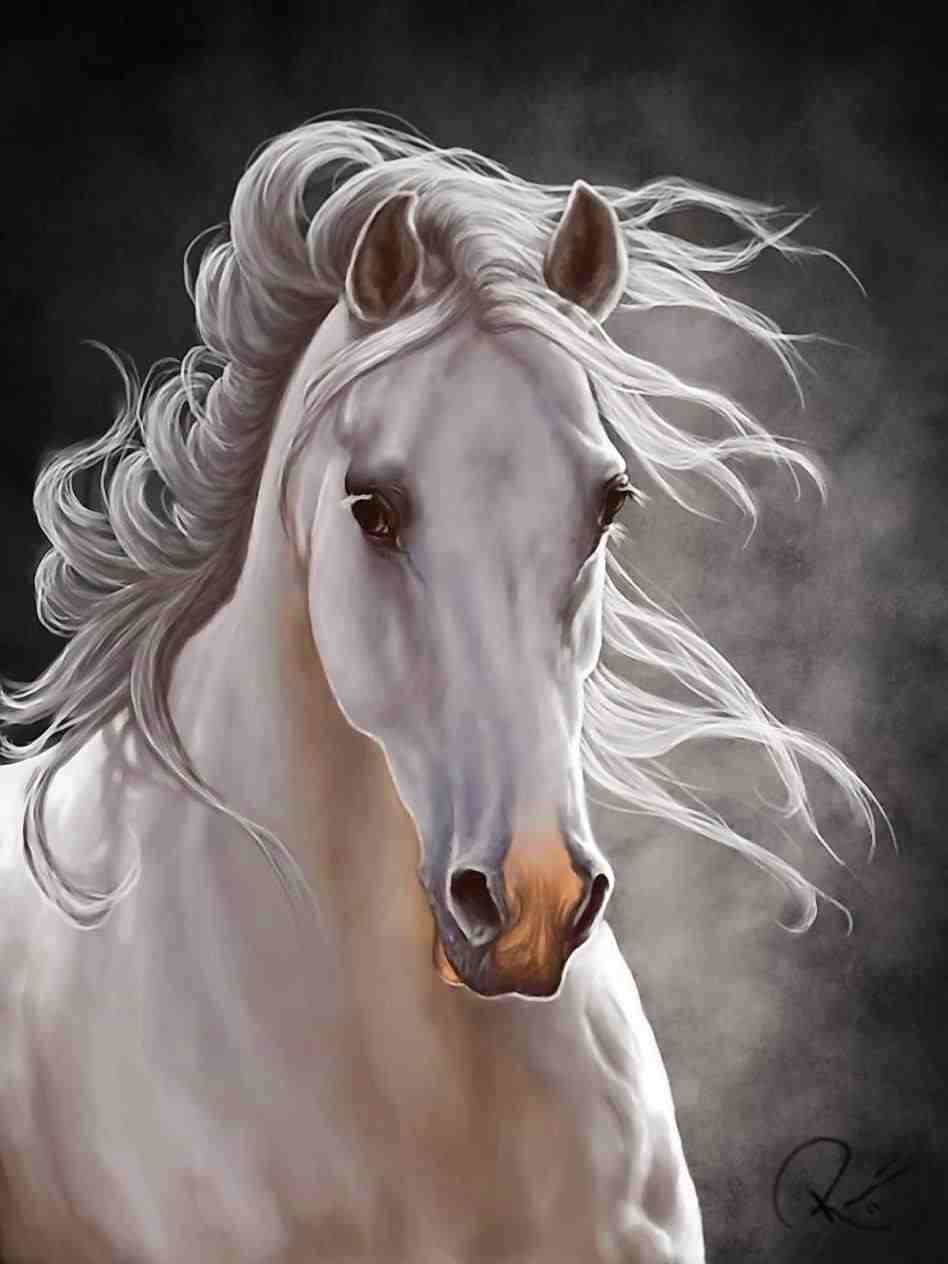 948x1264 Beautiful Horse Paintings - Beautiful Horse Painting