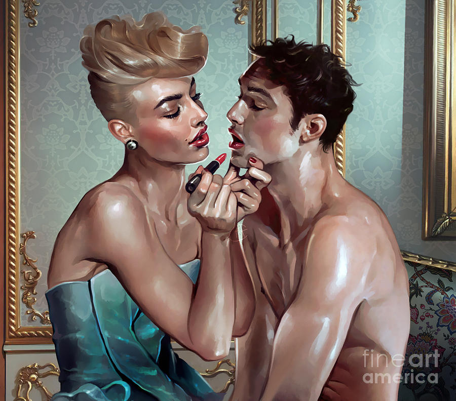 900x792 My Beautiful Lady Painting By Ali Franco - Beautiful Lady Painting