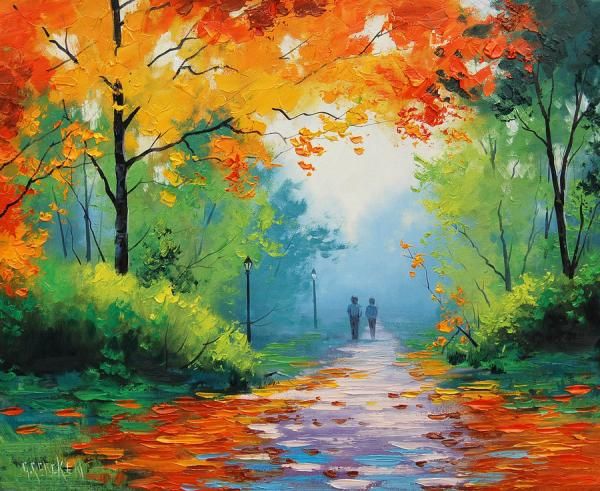 600x491 Beautiful Landscape Paintings By Graham Gercken - Beautiful Landscape Painting