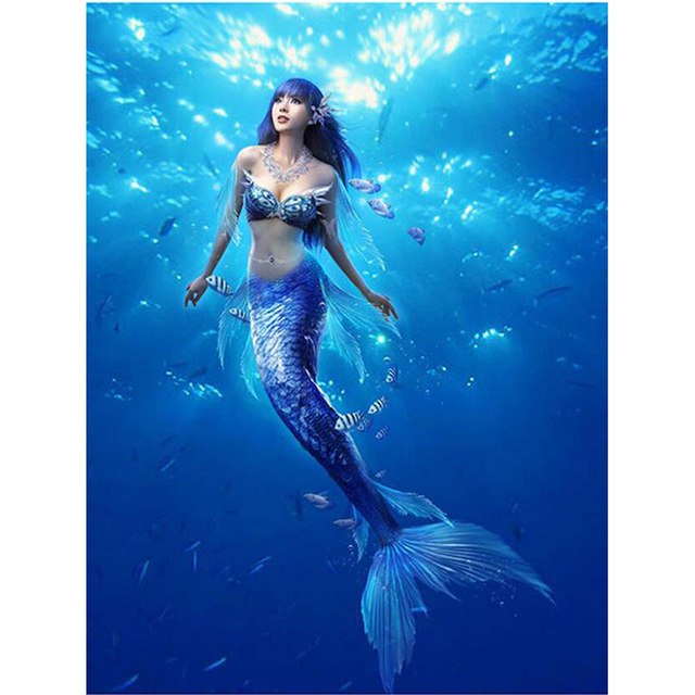 Beautiful Mermaid Painting