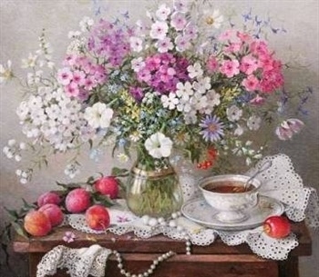 350x305 Beautiful Painting Of Flowers Pictures, Photos, And Images - Beautiful Painting