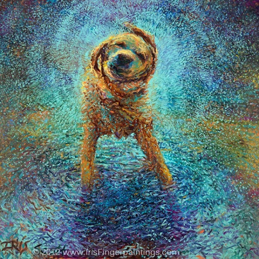 512x512 Beautiful Pet Paintings Of Dogs And Cats Artpromotivate - Beautiful Painting