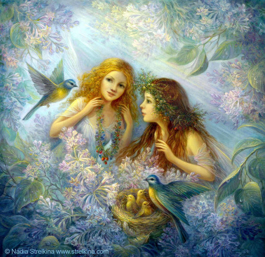 900x872 Fairies Nurses By Fantasy Fairy Angel - Beautiful Painting Of Angels