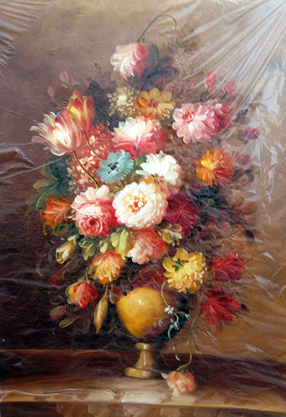412x600 Beautiful Flowers Still Life Oil Painting On Cavans Chinese - Beautiful Painting Of Flowers