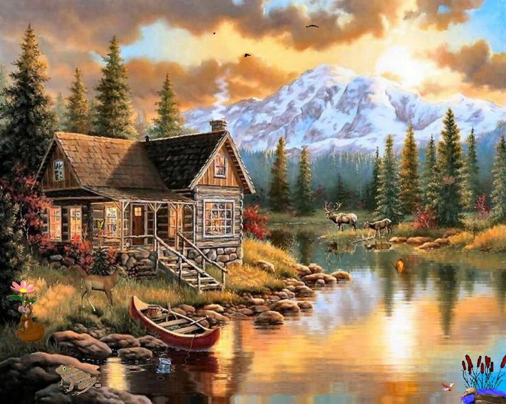 Beautiful Painting Of Nature